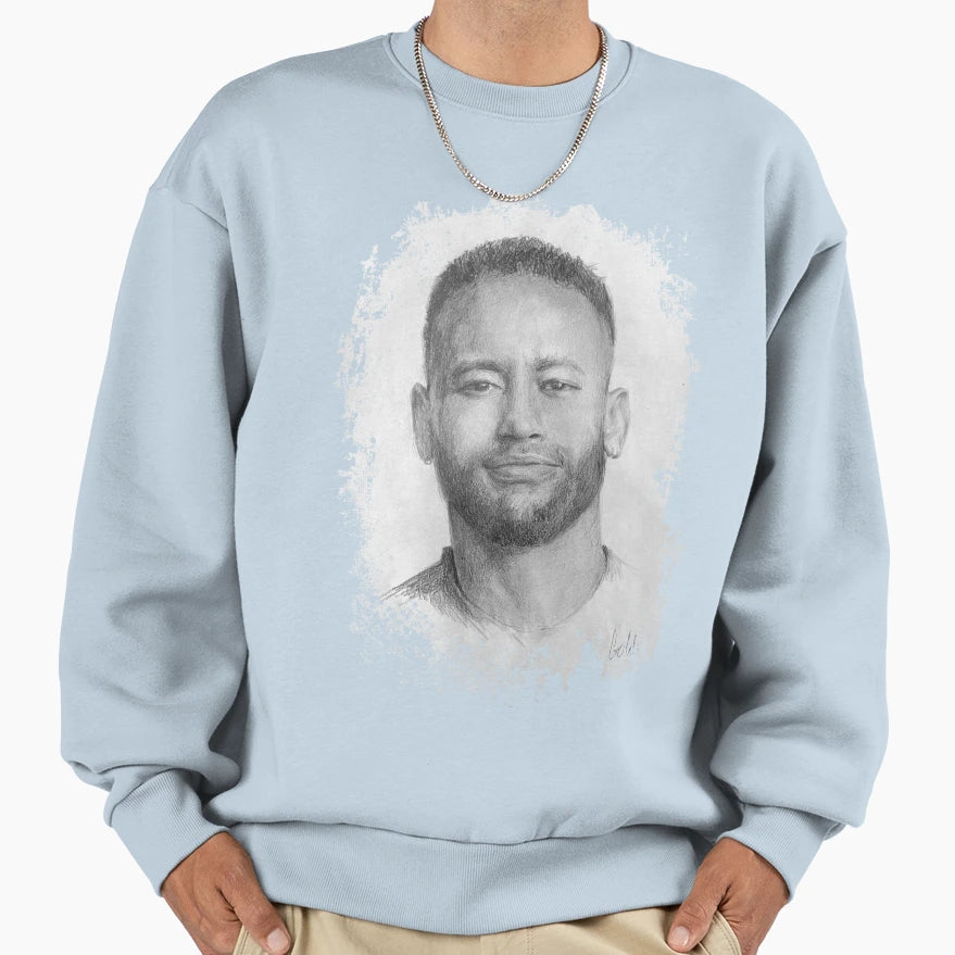 Neymar Sweatshirt - Minimalist Print Men Women - T-Shirt, Sweatshirt, Hoodie