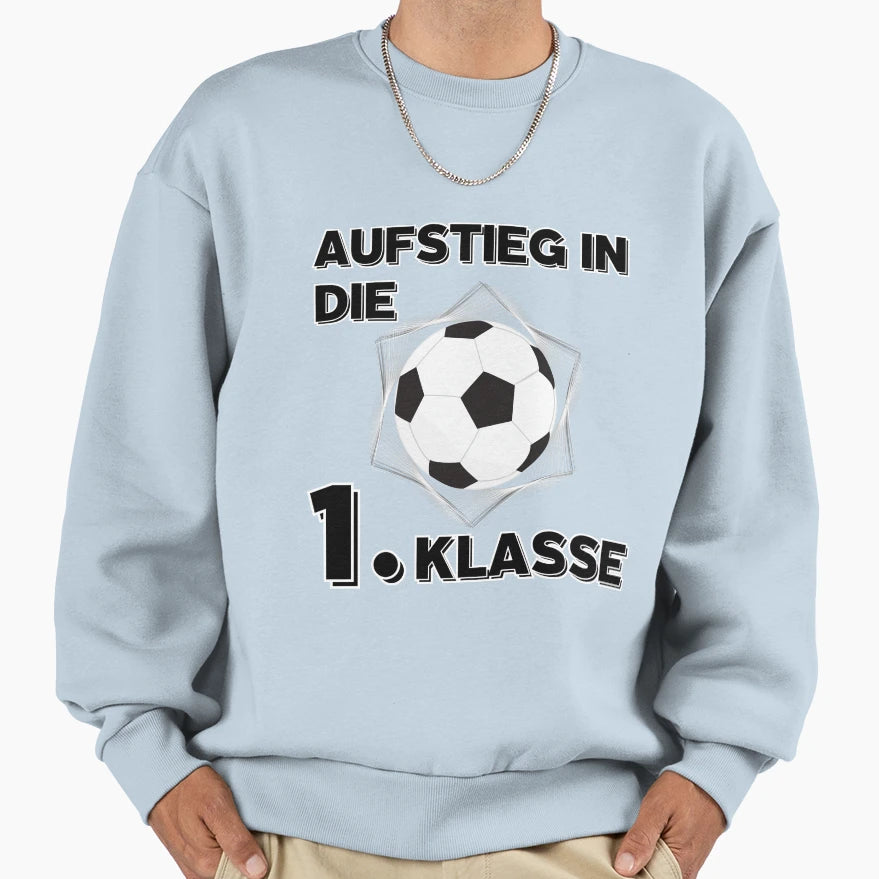 School Child Football First Sweatshirt - Casual Everyday Wear Men Women - T-Shirt, Sweatshirt, Hoodie