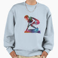 American Football Player Football Sweatshirt - Aesthetic Graphic Men Women - T-Shirt, Sweatshirt, Hoodie