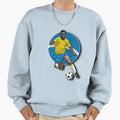 Pele Greatest Football Player Ever Sweatshirt - Novelty Apparel Unisex - T-Shirt, Sweatshirt, Hoodie