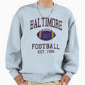 Baltimore Football Sweatshirt - Trendy Graphic Men Women - T-Shirt, Sweatshirt, Hoodie