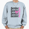 Senior 2026 School Pride Minimalist Sweatshirt - Novelty Apparel for Adults - T-Shirt, Sweatshirt, Hoodie