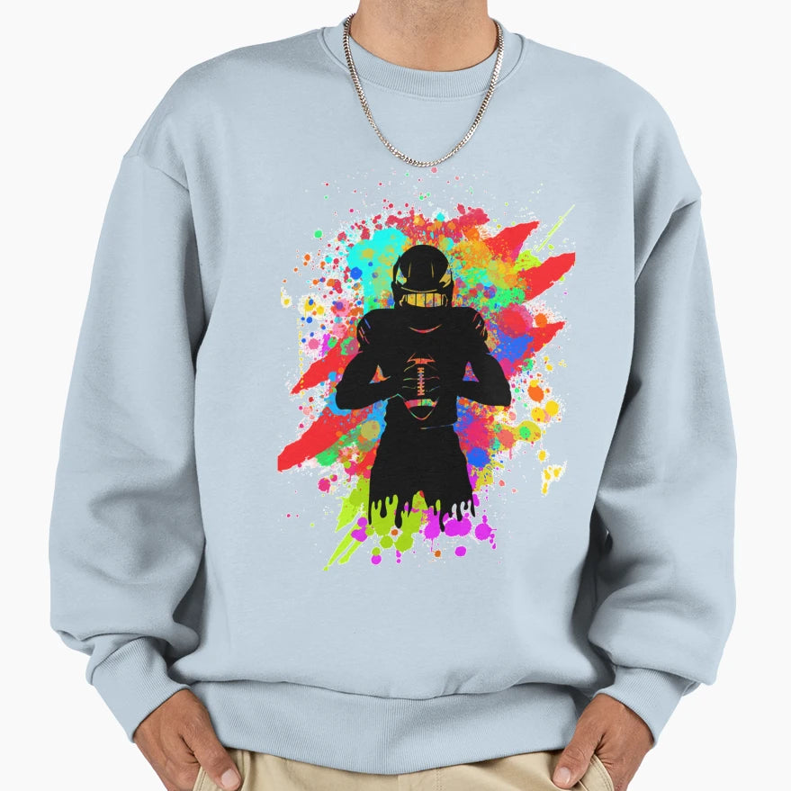American Football Sweatshirt - Fun Novelty Design for Adults - T-Shirt, Sweatshirt, Hoodie