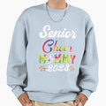 Senior Cheer Momy 2023 Tie Dye Sweatshirt - Trendy Graphic Unisex - T-Shirt, Sweatshirt, Hoodie
