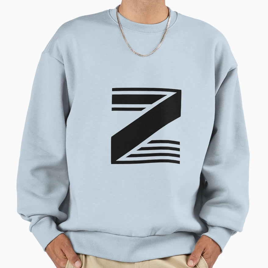 Letter Z Sweatshirt - Graphic Print Men Women - T-Shirt, Sweatshirt, Hoodie