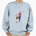 Kicking Ball Art Inspirationa Sweatshirt - Aesthetic Graphic Men Women - T-Shirt, Sweatshirt, Hoodie