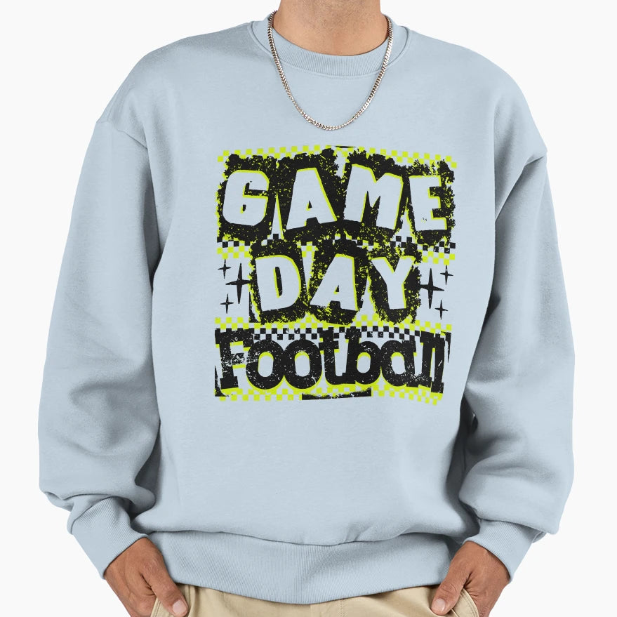 Gameday Football Game Day Vibes Sweatshirt - Novelty Apparel for Adults - T-Shirt, Sweatshirt, Hoodie