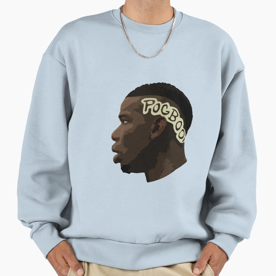 Paul Pogba Sweatshirt - Fun Novelty Design for Adults - T-Shirt, Sweatshirt, Hoodie