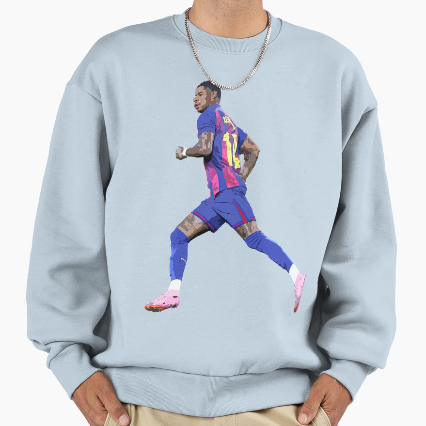 Marcus Rashford Sweatshirt - Trendy Graphic Men Women - T-Shirt, Sweatshirt, Hoodie