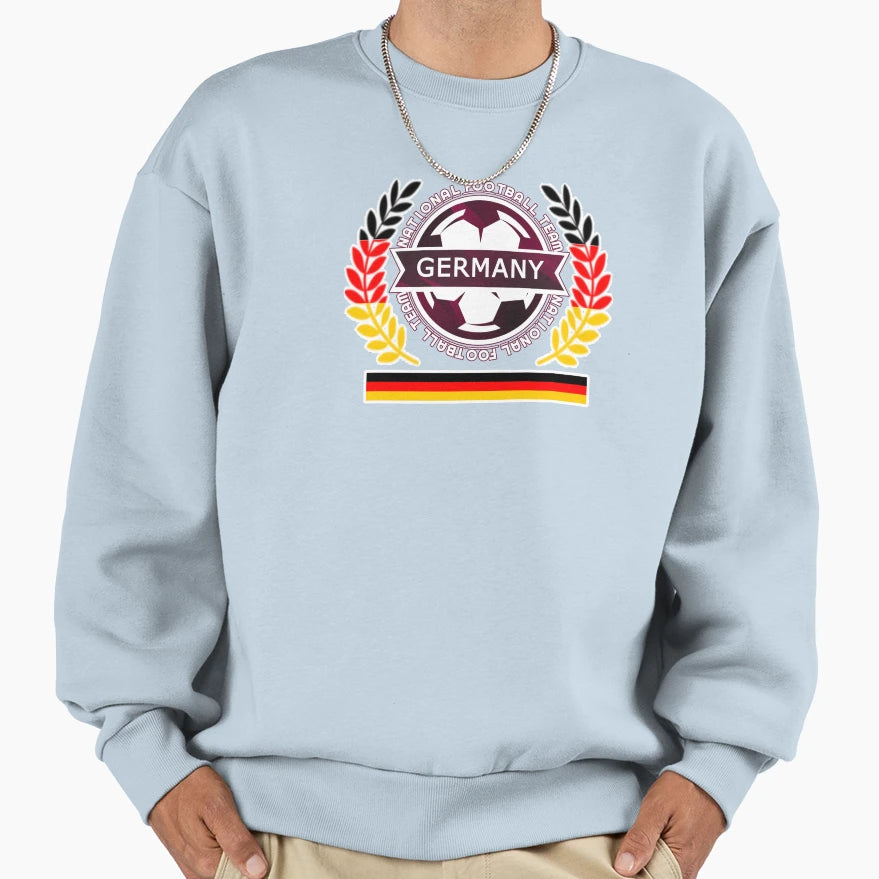 Germany New Football Supporters And Sweatshirt - Fun Novelty Design Unisex - T-Shirt, Sweatshirt, Hoodie