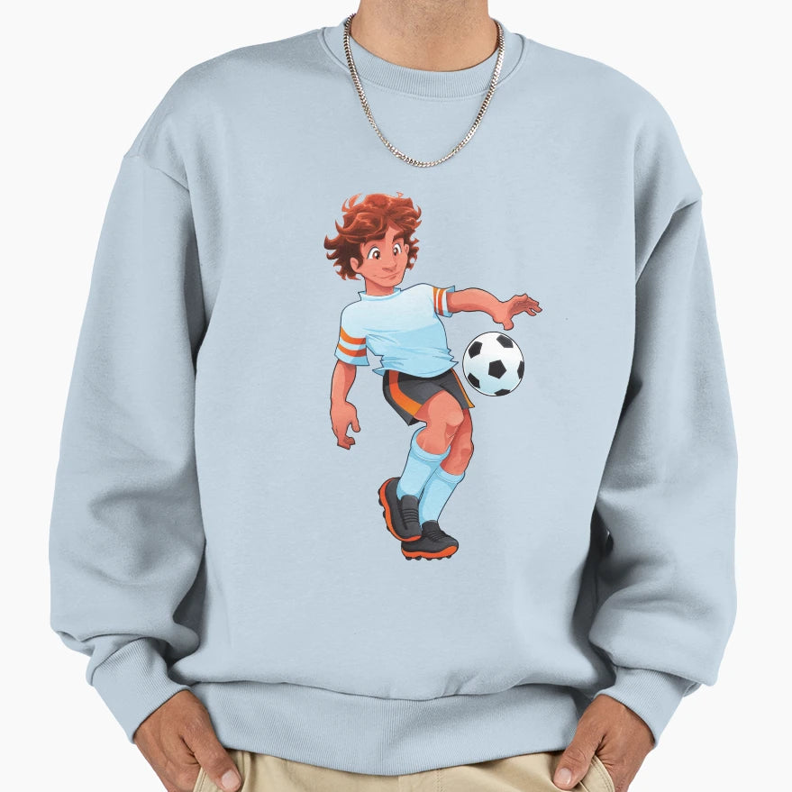 Pro Soccer Player Sweatshirt - Minimalist Print Unisex - T-Shirt, Sweatshirt, Hoodie