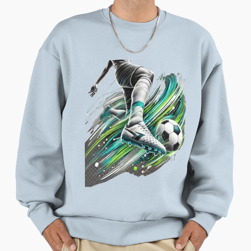 Soccer Sweatshirt - Fun Novelty Design Men Women - T-Shirt, Sweatshirt, Hoodie