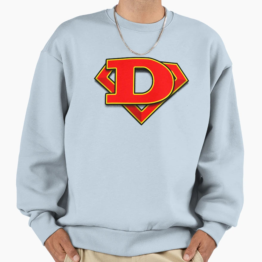 D Power Symbol Sweatshirt - Unique Graphic Men Women - T-Shirt, Sweatshirt, Hoodie