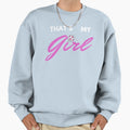Mom Support Football Daughter Sweatshirt - Trendy Graphic for Adults - T-Shirt, Sweatshirt, Hoodie