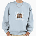 Lets Do This Cheetah Football Fall Sweatshirt - Aesthetic Graphic Unisex - T-Shirt, Sweatshirt, Hoodie