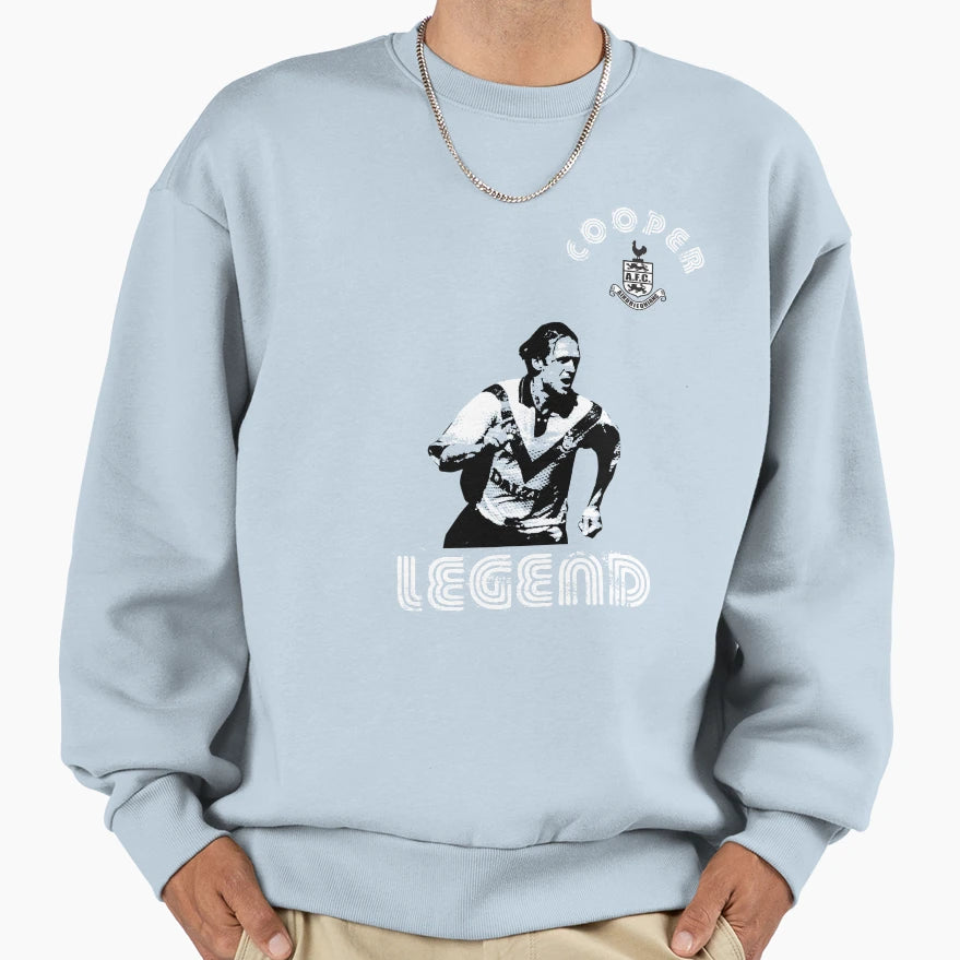 Airdrieonians Legend Stevie Cooper Sweatshirt - Trendy Graphic for Adults - T-Shirt, Sweatshirt, Hoodie