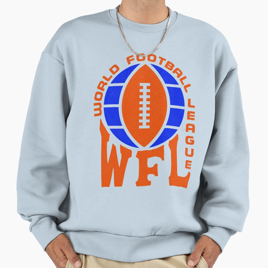 World Football League Sweatshirt - Unique Graphic Unisex - T-Shirt, Sweatshirt, Hoodie