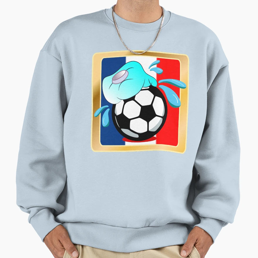 Summer France Football Sweatshirt - Trendy Graphic Men Women - T-Shirt, Sweatshirt, Hoodie