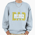 Dad Off Duty Go Ask Your Mom Funny Sweatshirt - Fun Novelty Design Unisex - T-Shirt, Sweatshirt, Hoodie