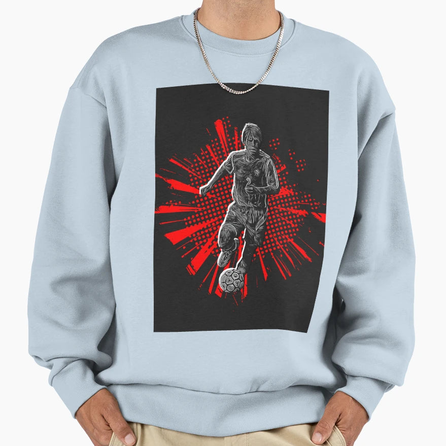 Great Football Player Sweatshirt - Casual Everyday Wear for Adults - T-Shirt, Sweatshirt, Hoodie
