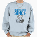 Funny Rebuilding Detroit Football Sweatshirt - Custom Art Print Men Women - T-Shirt, Sweatshirt, Hoodie