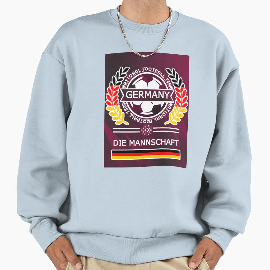 Germany New Football Supporters And Sweatshirt - Graphic Print Men Women - T-Shirt, Sweatshirt, Hoodie