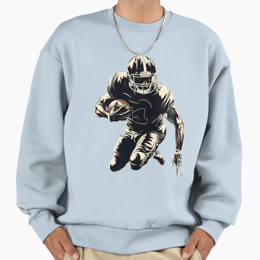 American Football Black Stripes T-Shirt - Casual Everyday Wear for Adults - T-Shirt, Sweatshirt, Hoodie