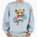 Football Bear Back To School Sweatshirt - Trendy Graphic Men Women - T-Shirt, Sweatshirt, Hoodie
