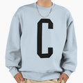 Letter C T-Shirt - Trendy Graphic for Adults - T-Shirt, Sweatshirt, Hoodie