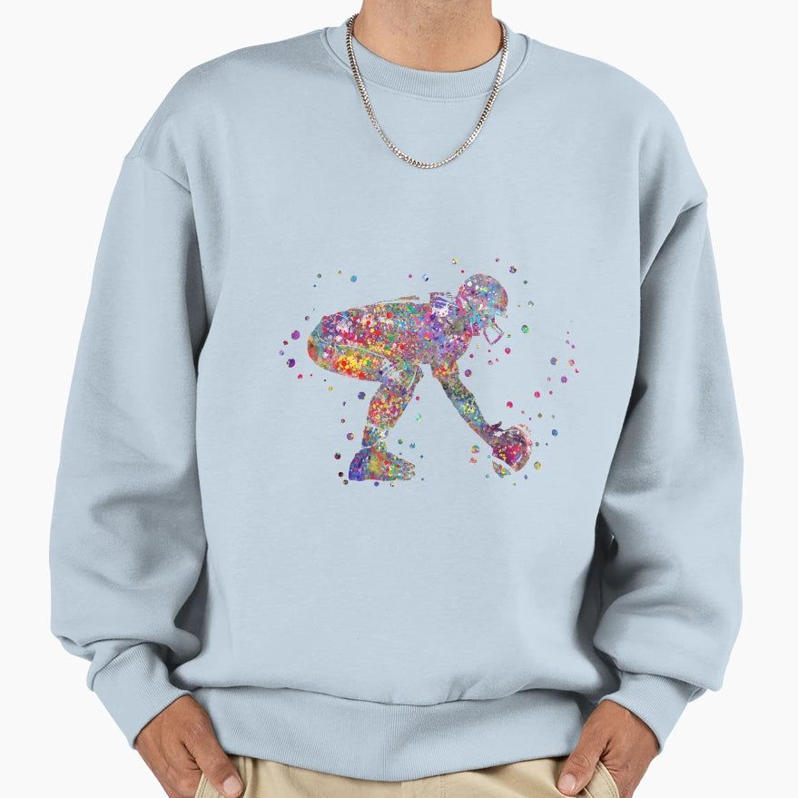 Rugby Player Sweatshirt - Novelty Apparel Men Women - T-Shirt, Sweatshirt, Hoodie