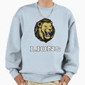 Lions Sports Team Logo Sweatshirt - Novelty Apparel Men Women - T-Shirt, Sweatshirt, Hoodie