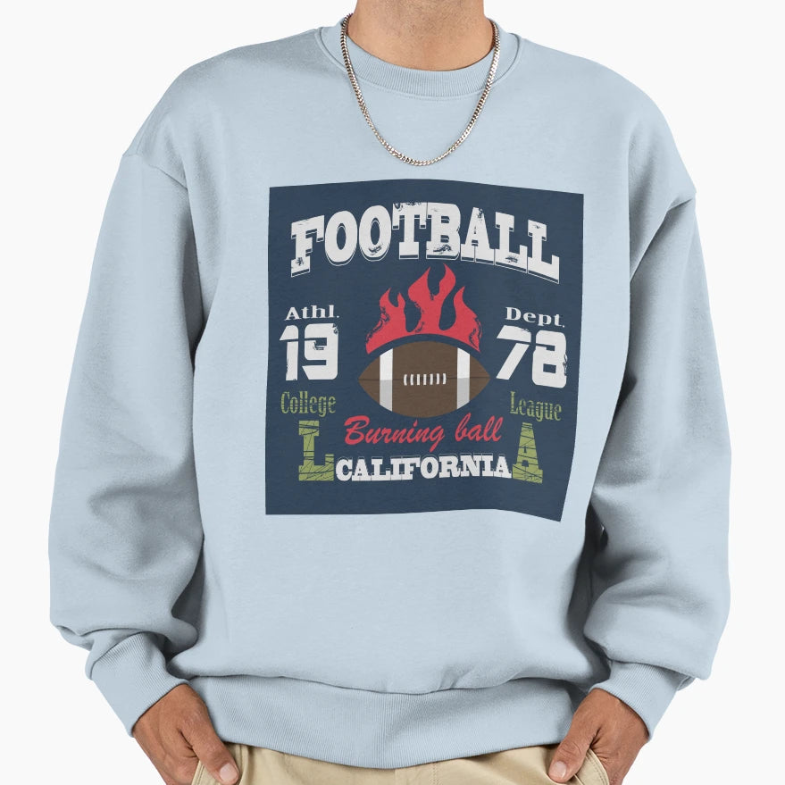 Football California Sweatshirt - Streetwear Style for Adults - T-Shirt, Sweatshirt, Hoodie