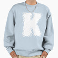 Alphabet Letter K Funny Glas Letter Sweatshirt - Novelty Apparel Men Women - T-Shirt, Sweatshirt, Hoodie