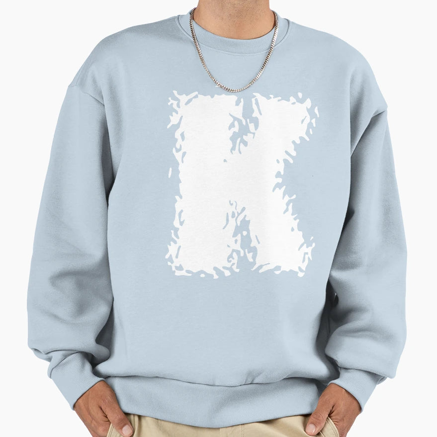 Alphabet Letter K Funny Glas Letter Sweatshirt - Novelty Apparel Men Women - T-Shirt, Sweatshirt, Hoodie