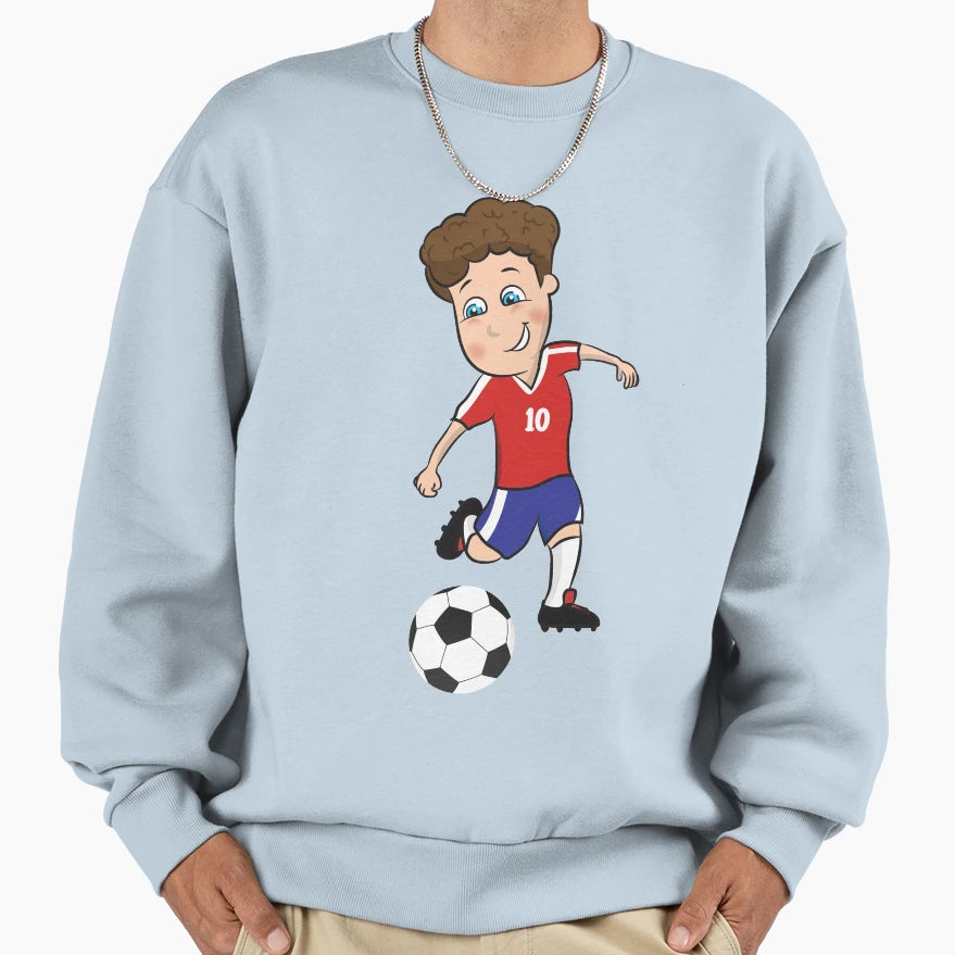 Soccer Sweatshirt - Unique Graphic Unisex - T-Shirt, Sweatshirt, Hoodie
