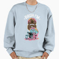 Cobruh 8Th Birthday Football Ice Sweatshirt - Casual Everyday Wear Unisex - T-Shirt, Sweatshirt, Hoodie