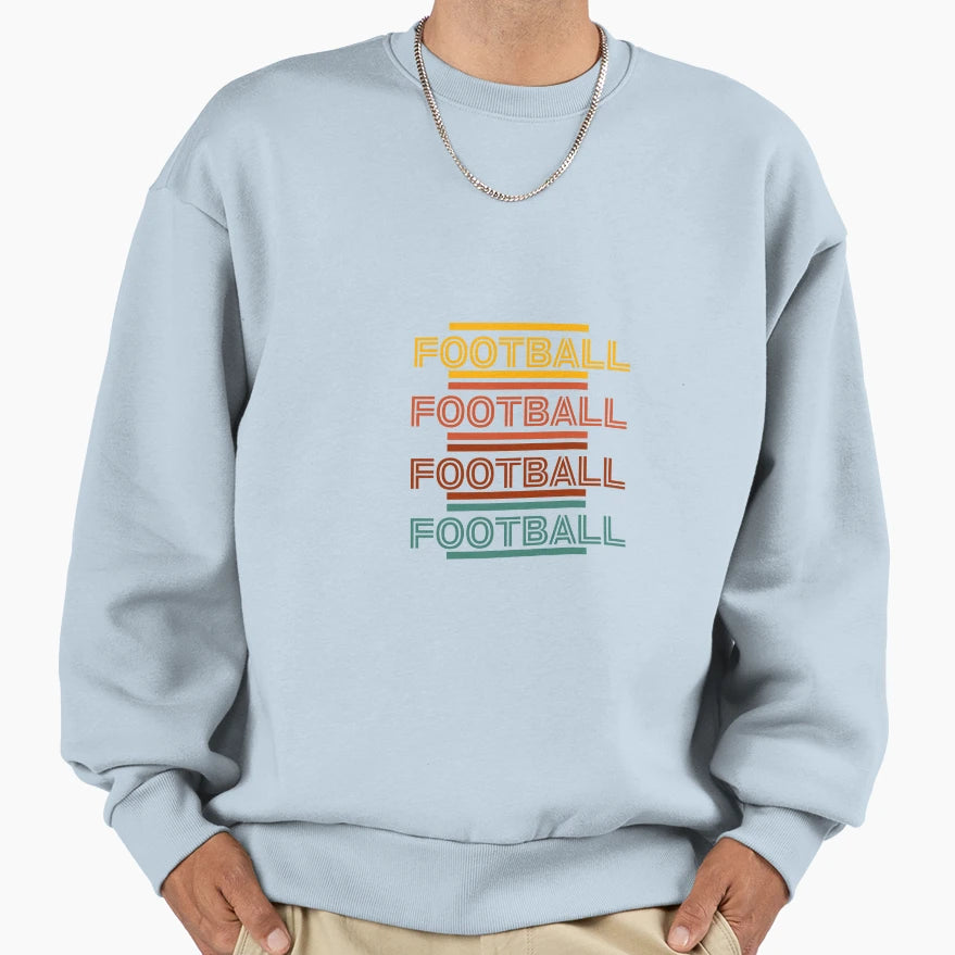 Fall Football Sweatshirt - Fun Novelty Design Men Women - T-Shirt, Sweatshirt, Hoodie