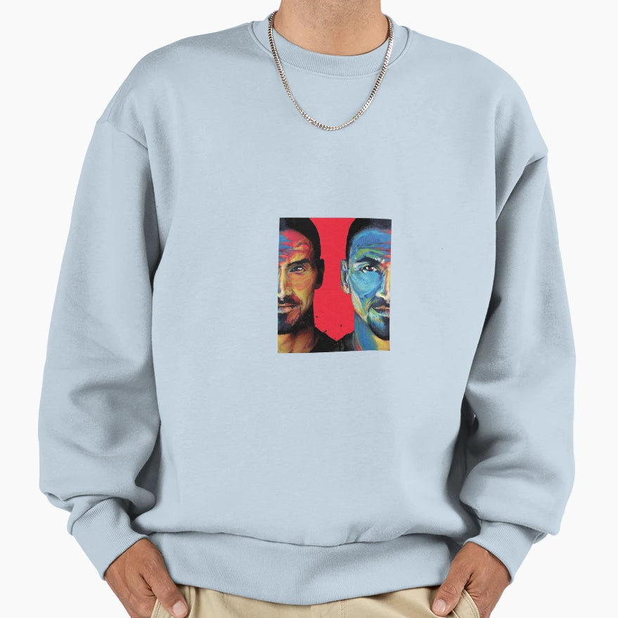Zlatan Ibrahimovic Art Sweatshirt - Trendy Graphic Men Women - T-Shirt, Sweatshirt, Hoodie