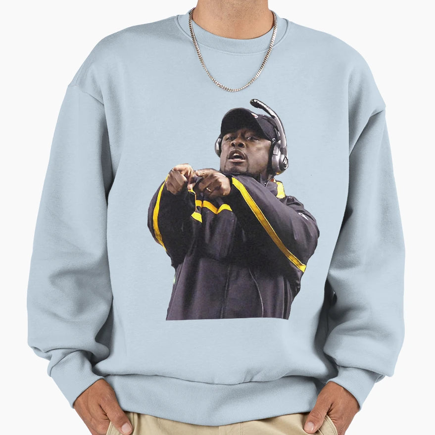 Mike Tomlin Sweatshirt - Unique Graphic for Adults - T-Shirt, Sweatshirt, Hoodie