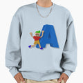 Letters Ywzm 1 Sweatshirt - Minimalist Print Men Women - T-Shirt, Sweatshirt, Hoodie
