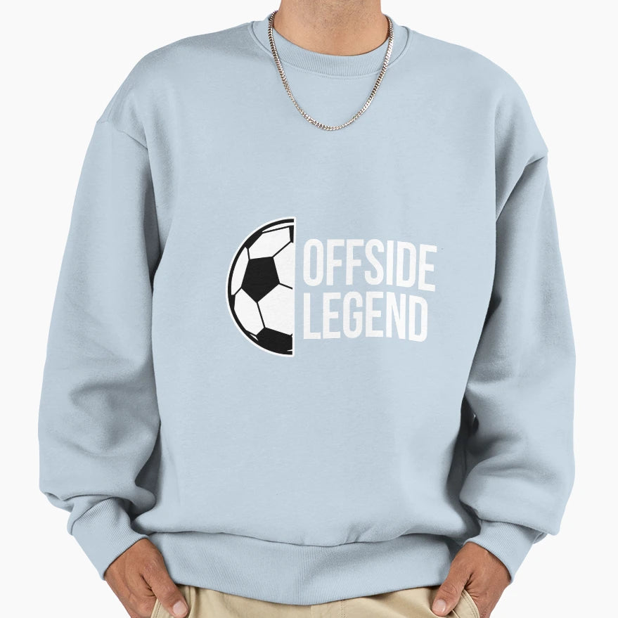 Offside Legend Football Goal Sweatshirt - Fun Novelty Design for Adults - T-Shirt, Sweatshirt, Hoodie