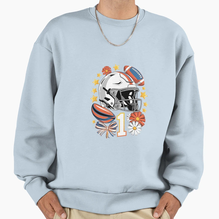 Coquette Bow Pumpkin American Sweatshirt - Unique Graphic for Adults - T-Shirt, Sweatshirt, Hoodie