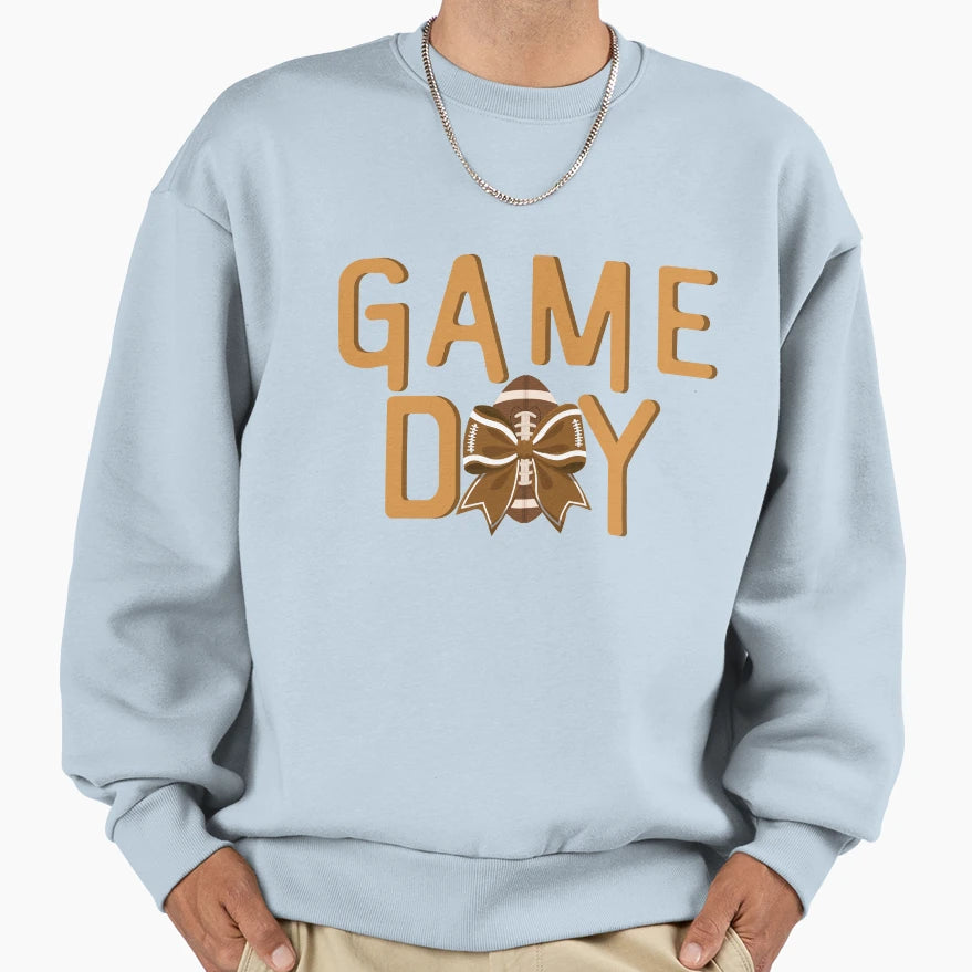 Game Day American Football Sweatshirt - Casual Everyday Wear Unisex - T-Shirt, Sweatshirt, Hoodie