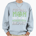 Football Mom This Beauty Raised Her T-Shirt - Custom Art Print for Adults - T-Shirt, Sweatshirt, Hoodie