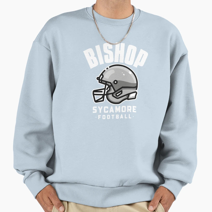 Fake Bishop Sycamore Football Team Sweatshirt - Fun Novelty Design Unisex - T-Shirt, Sweatshirt, Hoodie