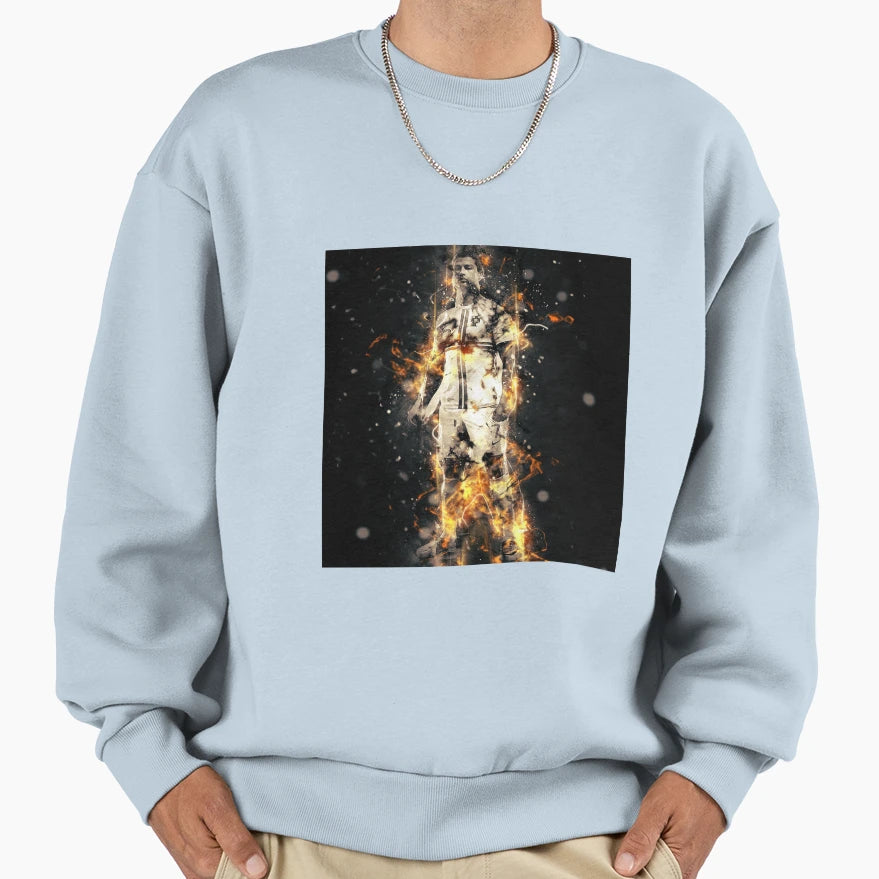 Ronaldo Sweatshirt - Graphic Print for Adults - T-Shirt, Sweatshirt, Hoodie