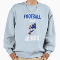 Football Is Calling And I Must Go Sweatshirt - Unique Graphic Men Women - T-Shirt, Sweatshirt, Hoodie