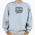 Coaching Is My Favorite Season Sweatshirt - Minimalist Print for Adults - T-Shirt, Sweatshirt, Hoodie