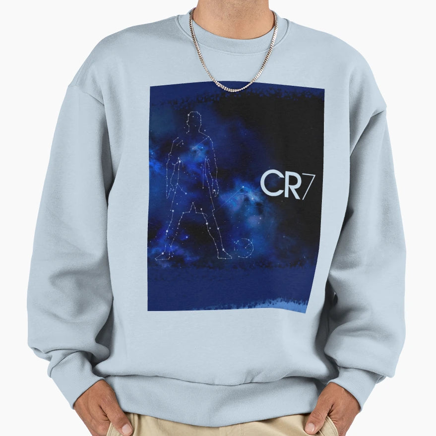 Cr7 Star Sweatshirt - Graphic Print for Adults - T-Shirt, Sweatshirt, Hoodie