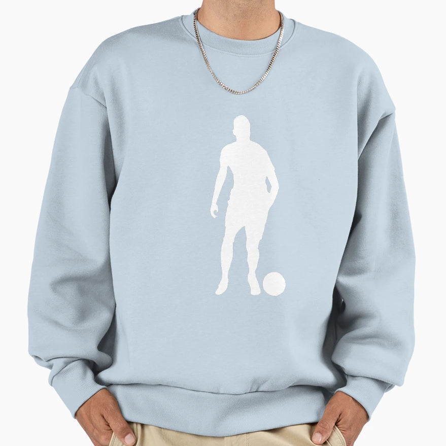 Soccer Sweatshirt - Aesthetic Graphic for Adults - T-Shirt, Sweatshirt, Hoodie